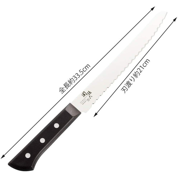 KAI Seki Magoroku Wakatake Bread Knife 210mm AB5425-Japanese Taste