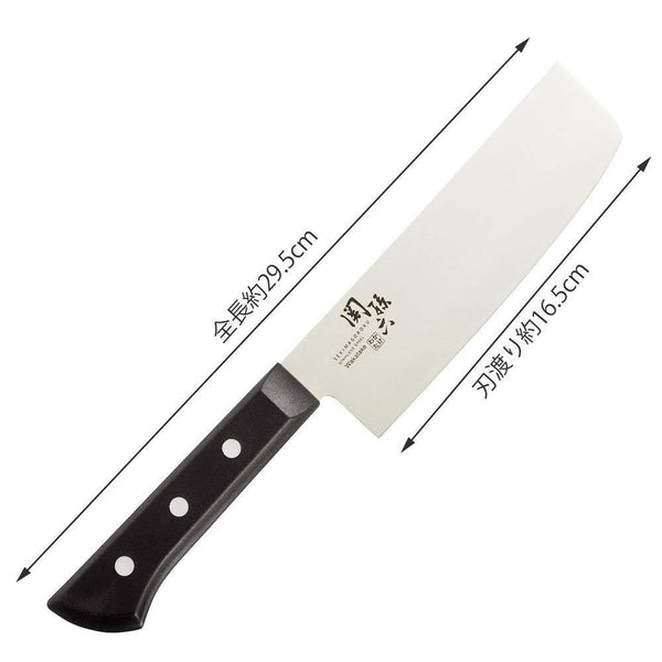 KAI Seki Magoroku Wakatake Nakiri Knife 165mm AB5424, Japanese Taste