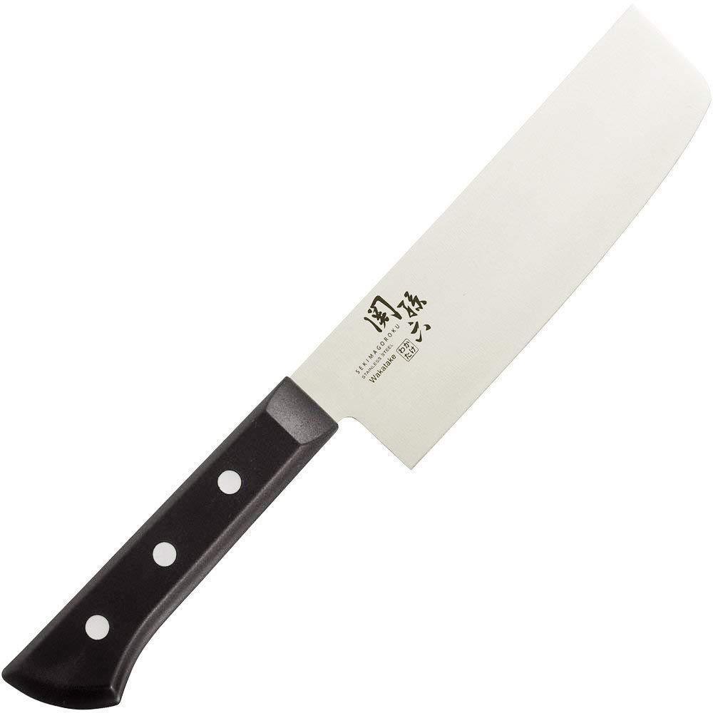 Happy Sales HSSR200, Japanese Nakiri Chef Knife