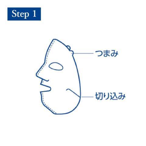Kanebo Suisai Deep Moist 3D Face Mask 4 Sheets, Japanese Taste