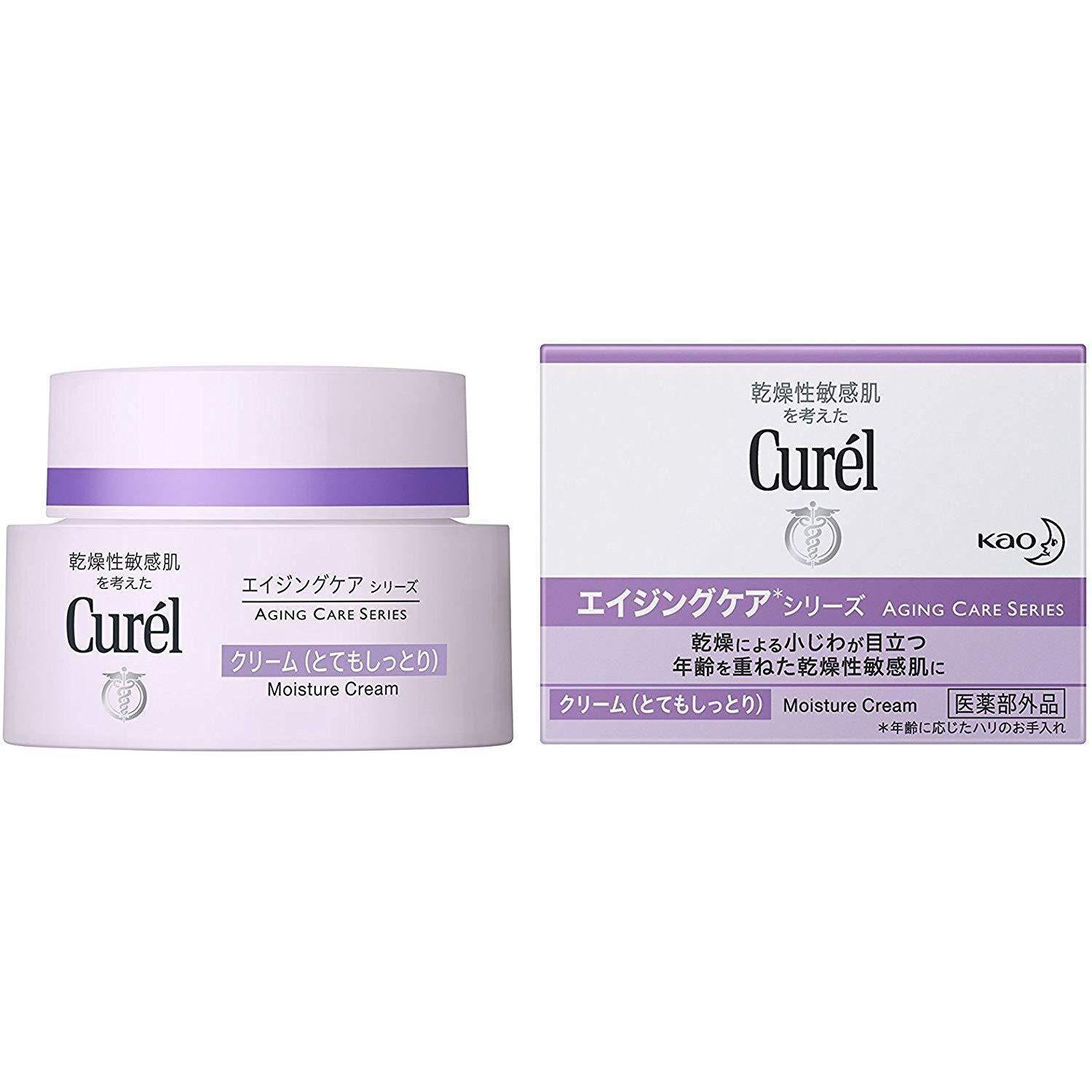 Kao Curel Aging Care Moisture Face Cream 40g, Japanese Taste