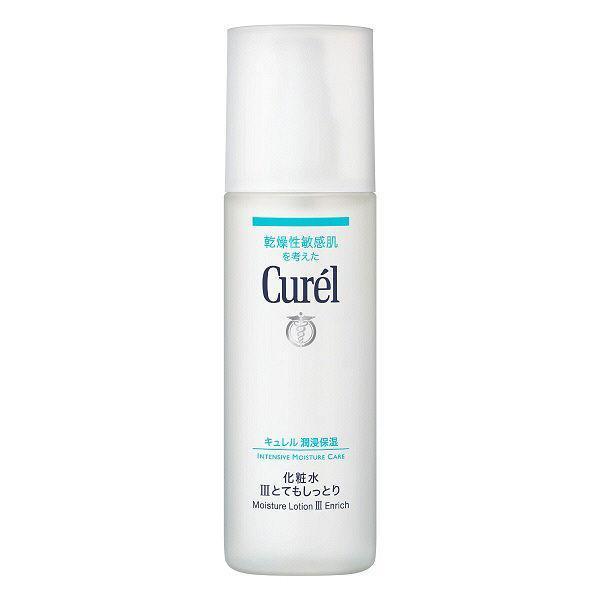 Kao Curel Moisture Lotion for Sensitive Skin Enrich III 150ml-Japanese Taste