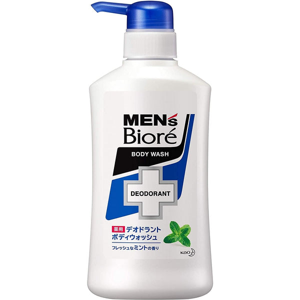 Kao Men's Biore Deodorant Body Wash 440ml, Japanese Taste