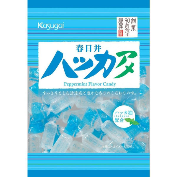 Kasugai Mint Candy Japanese Peppermint Flavored Hard Candy 150g, Japanese Taste