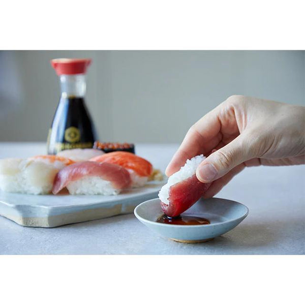 Kikkoman Naturally Brewed Soy Sauce Tabletop Glass Dispenser 150ml, Japanese Taste