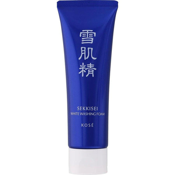 Kosé Sekkisei White Washing Foam Facial Cleanser 130g, Japanese Taste