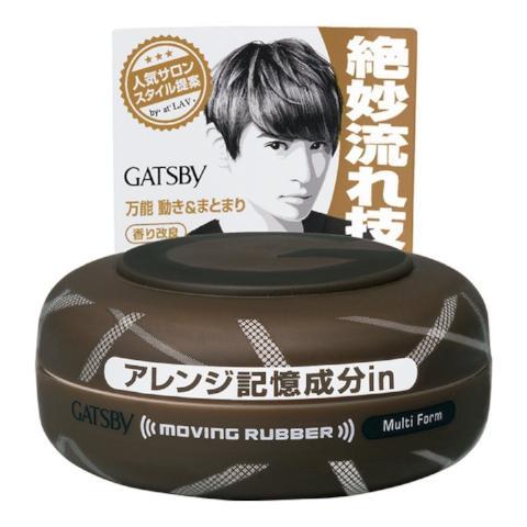 Mandom Gatsby Moving Rubber Hair Wax Multi Form 80g, Japanese Taste