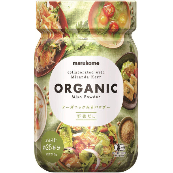 Marukome Organic Miso Powder with Vegetable Dashi 200g, Japanese Taste