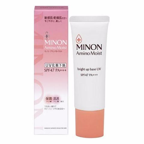 Minon Amino Moist Bright Up Base UV Sensitive Skin Makeup Base 25g-Japanese Taste