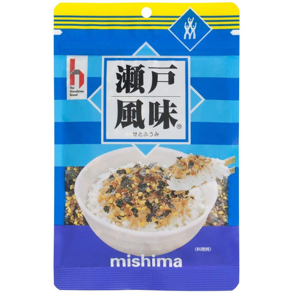 Mishima Seto Fumi Furikake Bonito Flake & Dried Egg Rice Seasoning 36g, Japanese Taste