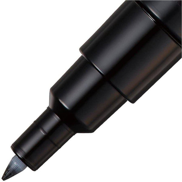 Uni-Posca Paint Marker - Black, Brush Tip