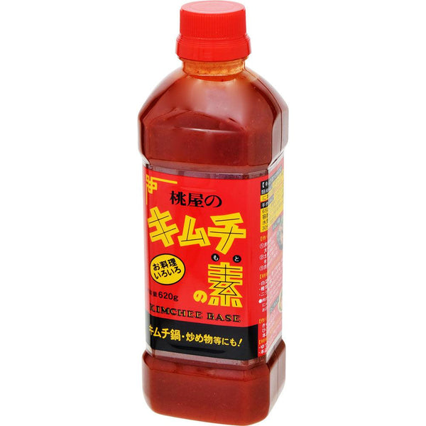 Momoya Kimchi no Moto Kimchee Base Asian Style Spicy Chili Sauce 620g, Japanese Taste