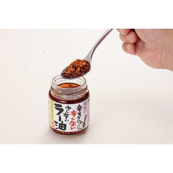Momoya Rayu Chili Oil with Fried Garlic 110g, Japanese Taste
