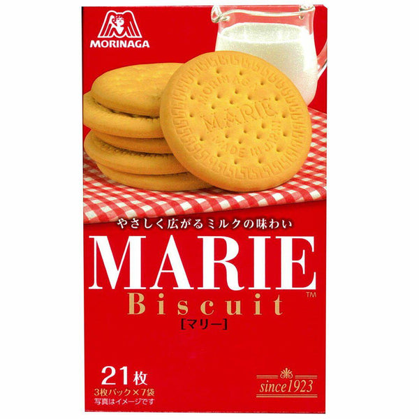 Morinaga Marie Biscuit Japanese Marie Cookies 21 Pieces, Japanese Taste
