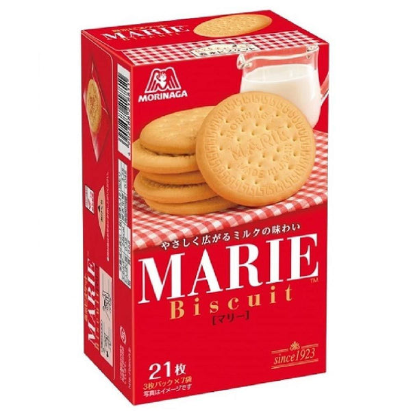 Morinaga Marie Biscuit Japanese Marie Cookies (Pack of 5), Japanese Taste