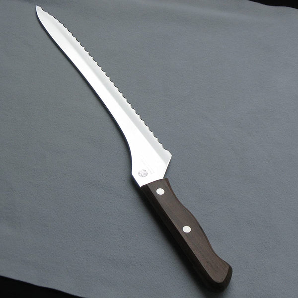 Nagao Bread Slicer Molybdenum Vanadium Steel Bread Knife 235mm, Japanese Taste