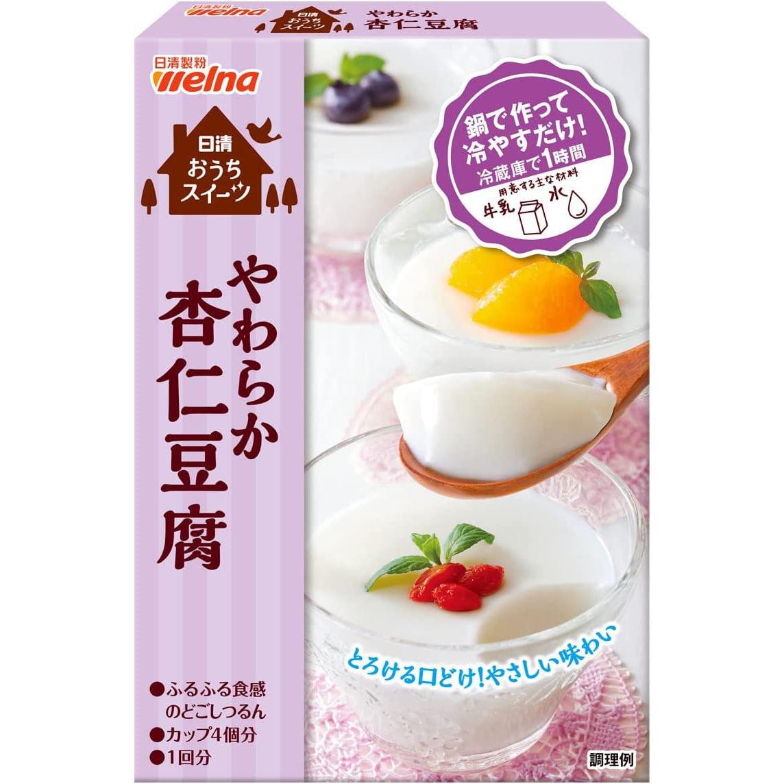 Nisshin Annin Tofu Almond Jelly Instant Mix 60g, Japanese Taste