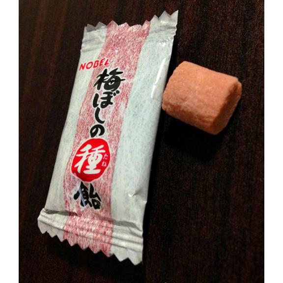 Nobel Umeboshi no Taneame Pickled Plum Seed Candy 30g, Japanese Taste