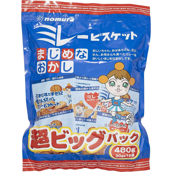 Nomura Mire Japanese Old Fashioned Biscuits 480g, Japanese Taste