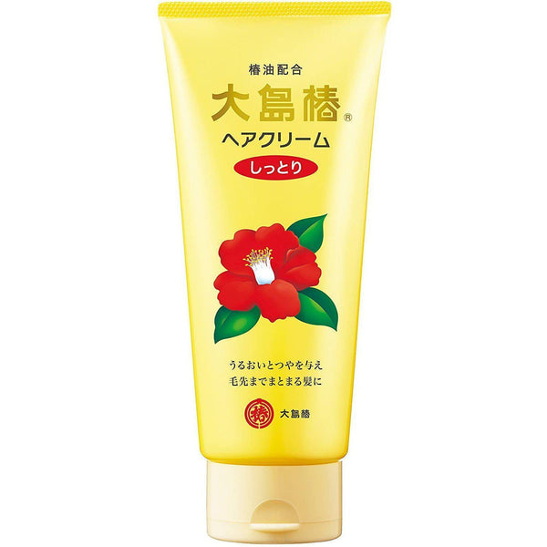 Oshima Tsubaki Hair Cream Moist 160g, Japanese Taste