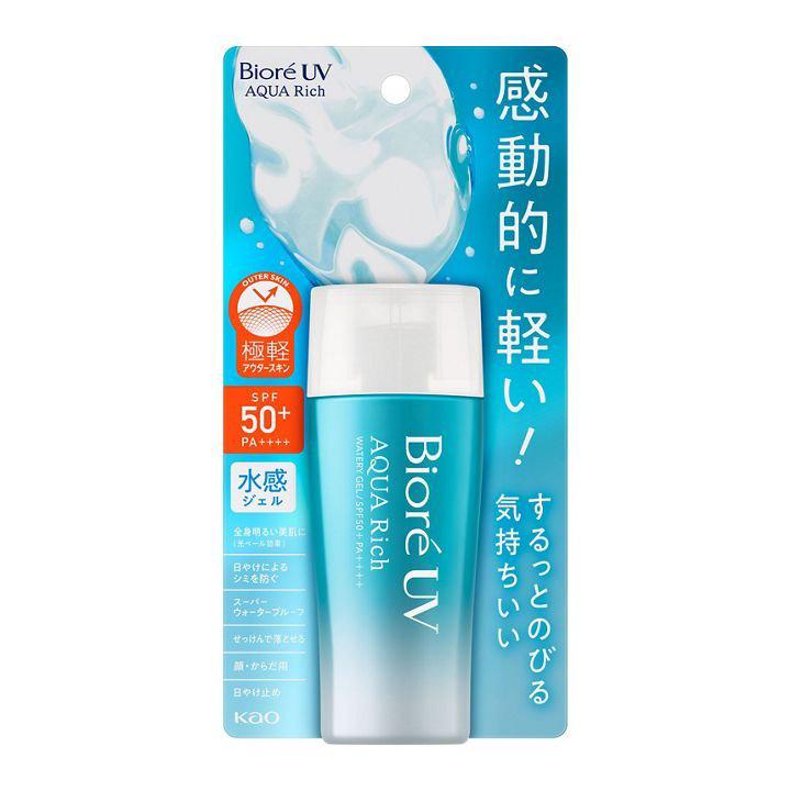 Kao Bioré UV Aqua Rich Watery Gel Sunscreen SPF50+ PA++++ 70ml