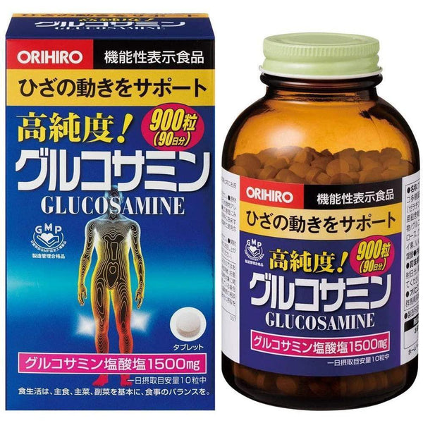 P-1-ORIH-GLCOSA-900-Orihiro Glucosamine Japanese Supplement 1500mg 900 Tablets.jpg