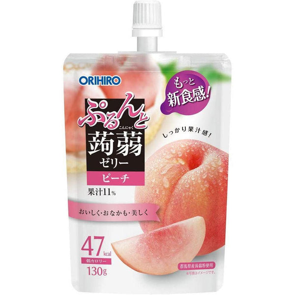 P-1-ORIH-KNJPEA-130-Orihiro Drinkable Konjac Jelly Drink Peach Flavor 130g.jpg