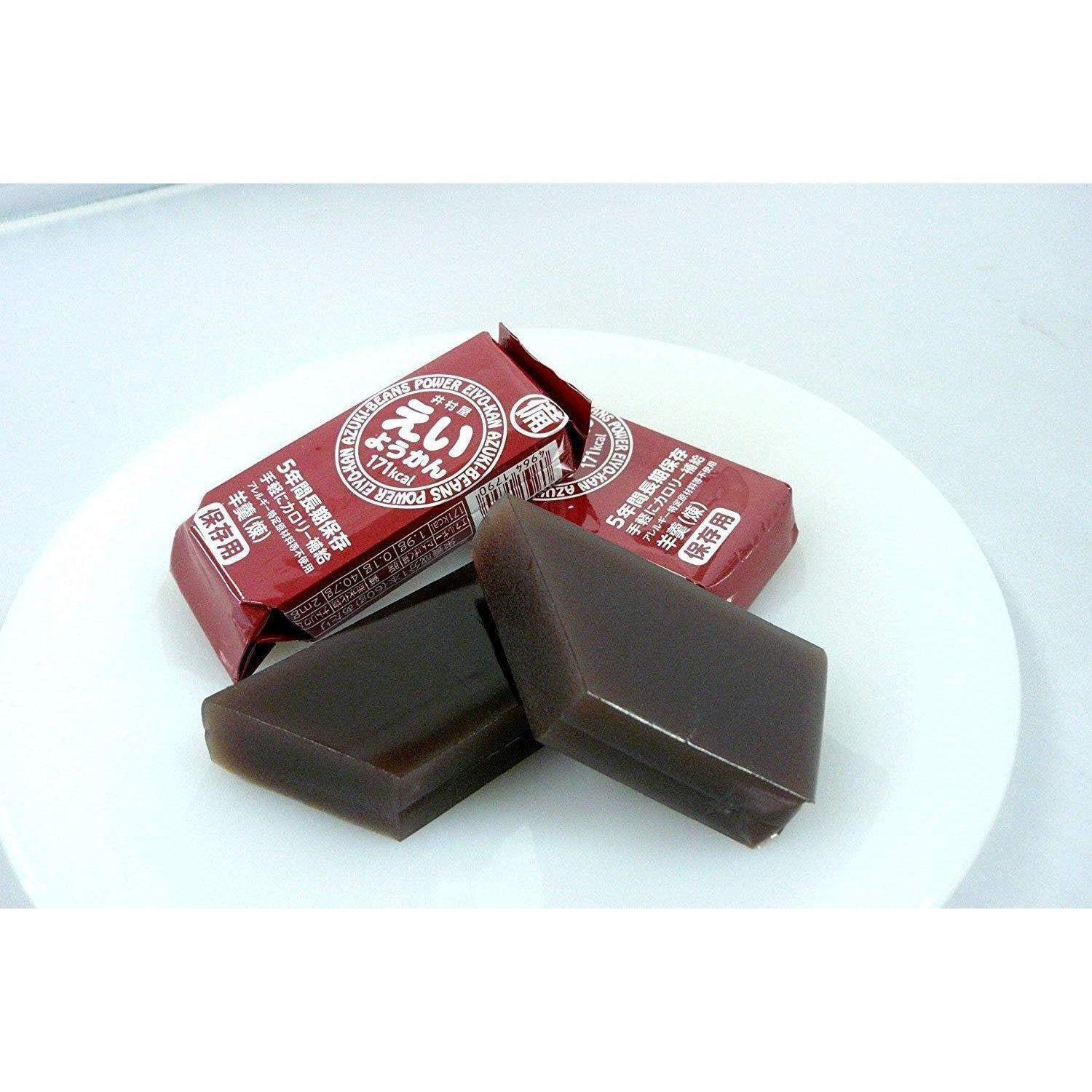 Imuraya Eiyokan Jellied Azuki Red Bean Paste Blocks 5 Bars