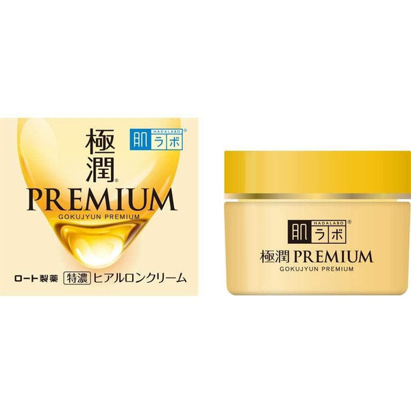 Rohto Hada Labo Gokujyun Premium Face Cream 50g, Japanese Taste