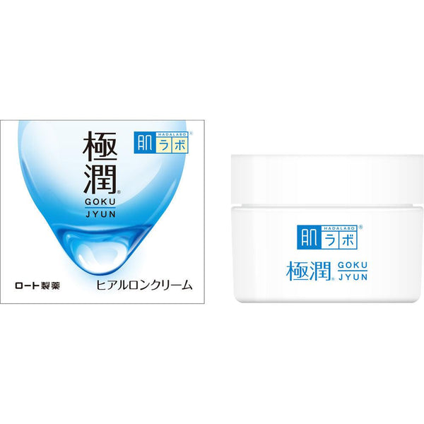 Rohto Hada Labo Gokujyun Super Hyaluronic Face Cream 50g-Japanese Taste