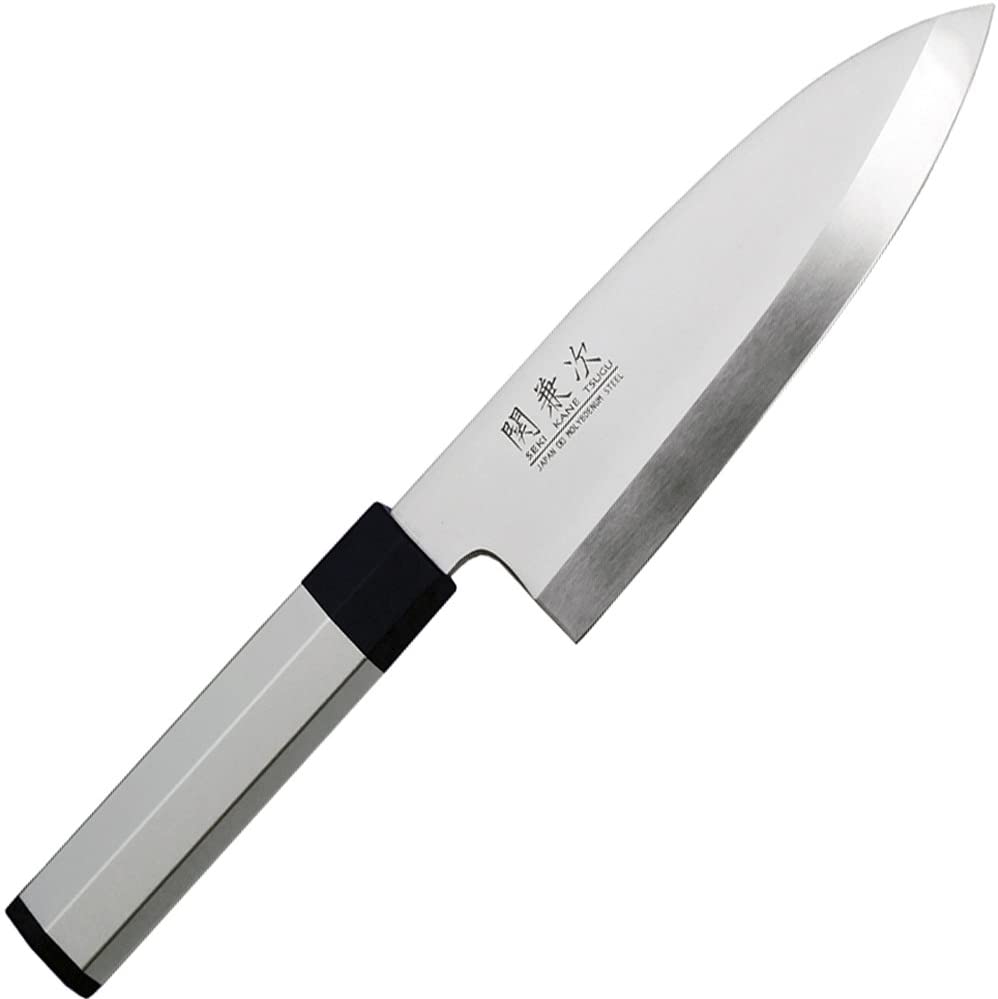 Sekikanetsugu Single Edged Japanese Deba Knife with Aluminum Handle 165mm-Japanese Taste