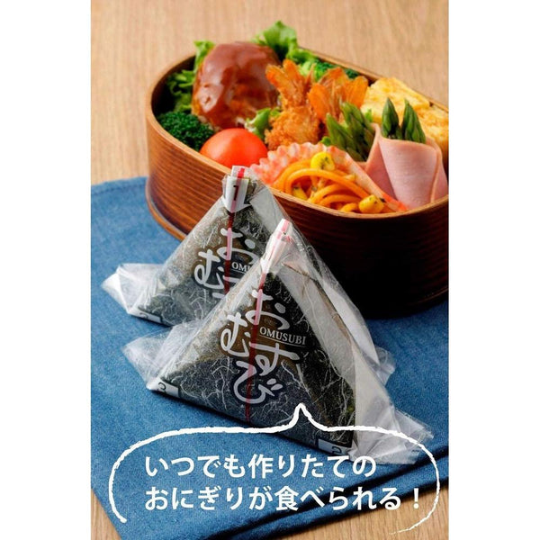 Shimomura Onigiri Plastic Wrapper Rice Ball Film Wrapping 100 Sheets, Japanese Taste