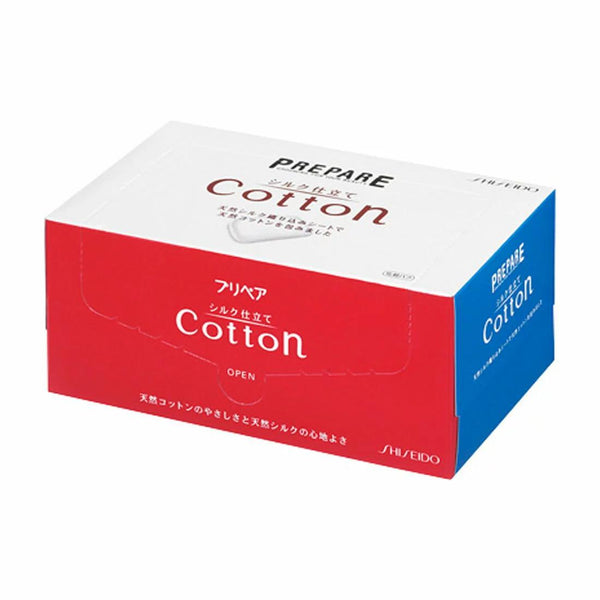 Shiseido Prepare Silk Cotton Pad 70 Sheets, Japanese Taste