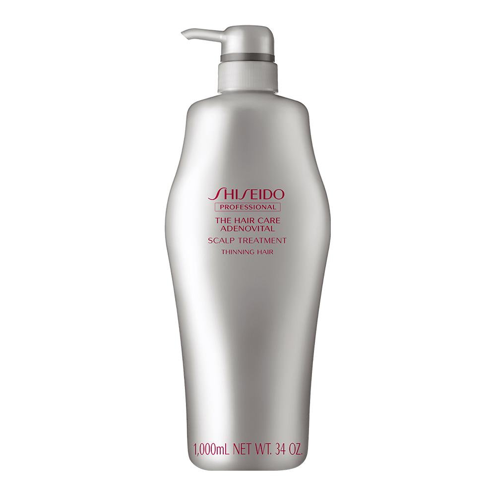 Shiseido Professional Adenovital Scalp Treatment for Thinning Hair 1000ml, Japanese Taste