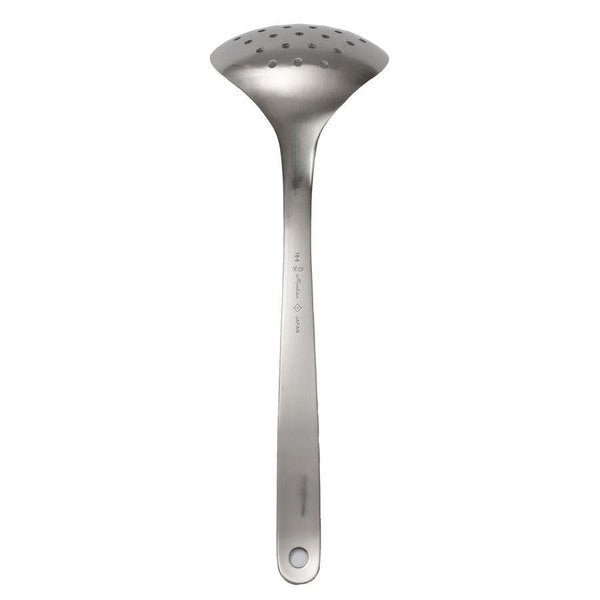 Sori Yanagi Stainless Steel Skimmer Spoon 298mm, Japanese Taste
