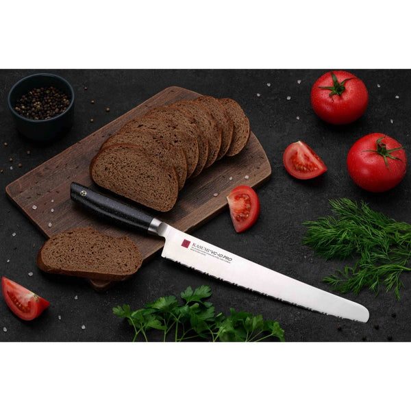 Sumikama Kasumi VG-10 Pro Bread Knife 250mm 56025, Japanese Taste