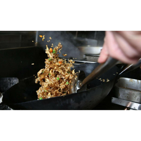 Summit Flat Bottom Japanese Wok with Handle (1.2mm)-Japanese Taste