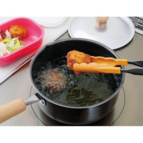 Summit One-Handle Iron Fry Pot with Lid 16cm, Japanese Taste