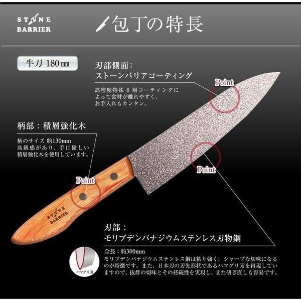 Super Stone Barrier Houchou Japanese Chef's Knife 180mm-Japanese Taste