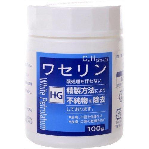 Taiyo Vaseline HG White Petroleum Jelly 100g-Japanese Taste