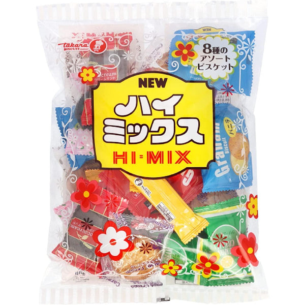 Takara Seika New Hi-Mix Sharing Size Assorted Cookies 8 Variations 270g, Japanese Taste