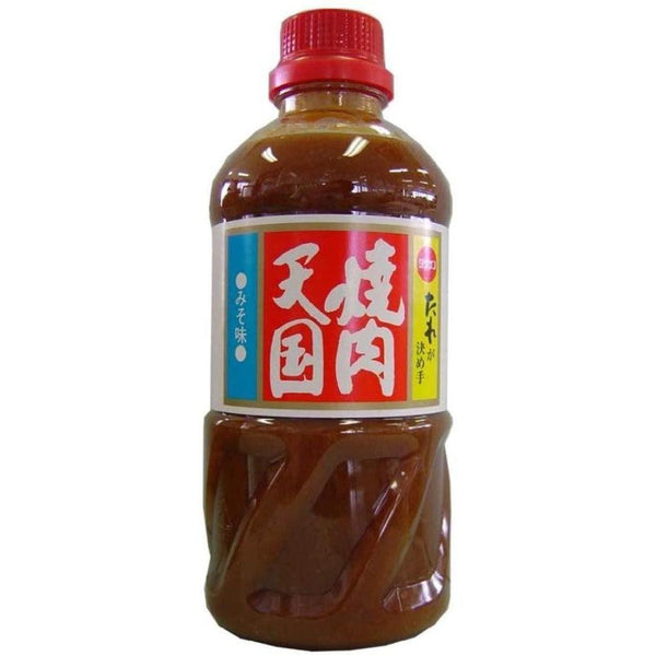 Takesan Yakiniku Sauce Japanese BBQ Sauce Miso Flavor 580g, Japanese Taste