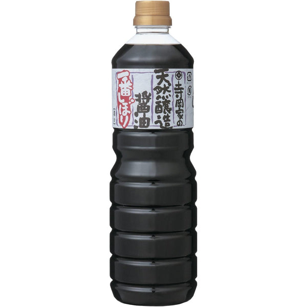 Teraoka Koikuchi Shoyu Japanese Dark Soy Sauce 1000ml, Japanese Taste