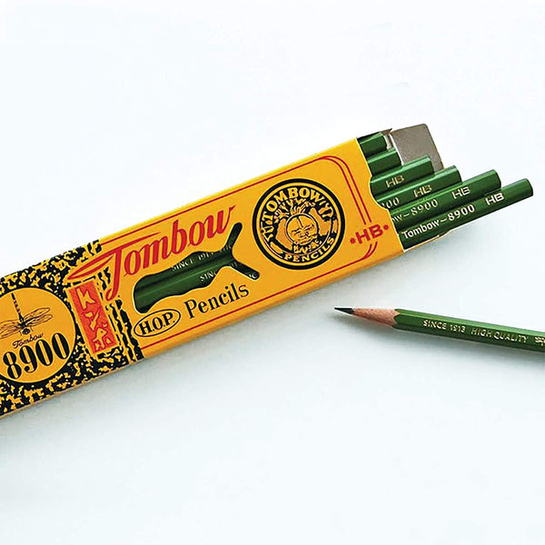 Tombow 8900 Graphite Pencils HB 12 Pieces, Japanese Taste