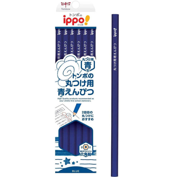 Tombow Ippo Blue Colored Pencils 12 Pieces-Japanese Taste