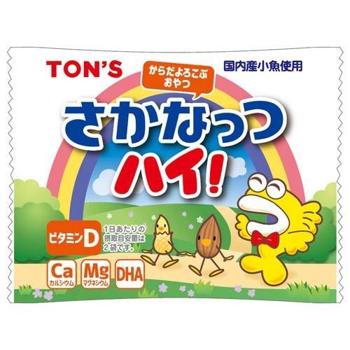 Ton's Sakanuts Hi! Dried Fish Snack with Mixed Nuts (Pack of 30 Bags), Japanese Taste