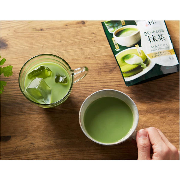 Tsujiri Soluble Unsweetened Matcha Green Tea Powder 40g, Japanese Taste
