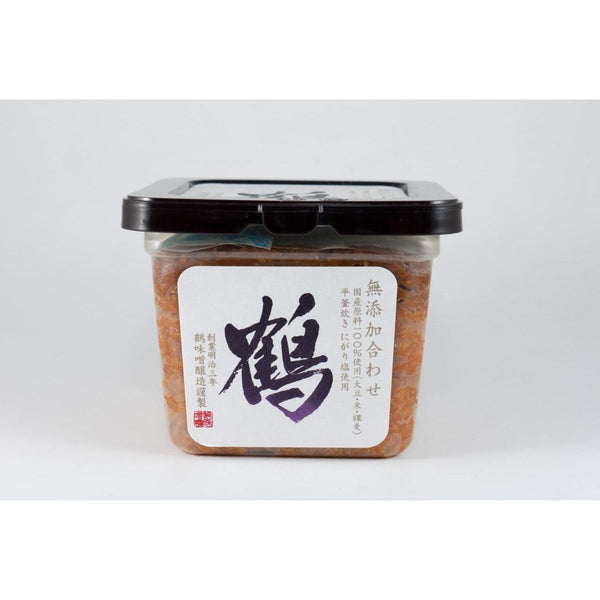 Tsurumiso Jyozo Namikura Additive Free Awase Miso (Mixed Miso Paste) 500g, Japanese Taste