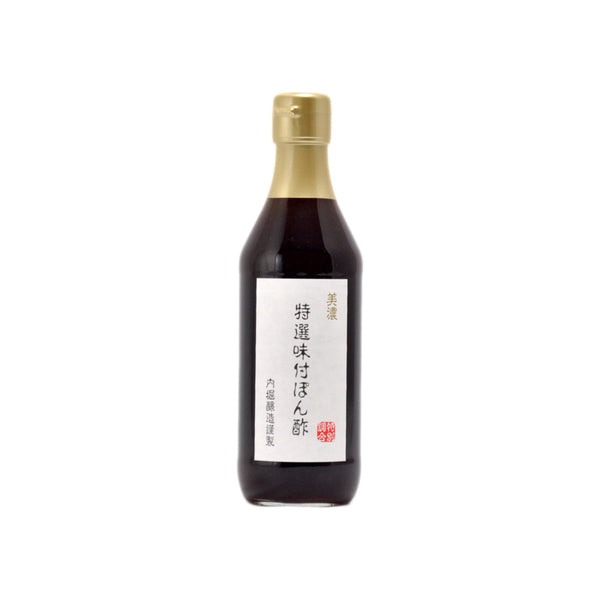 Uchibori Mino Premium Taste Ponzu Sauce 360ml, Japanese Taste