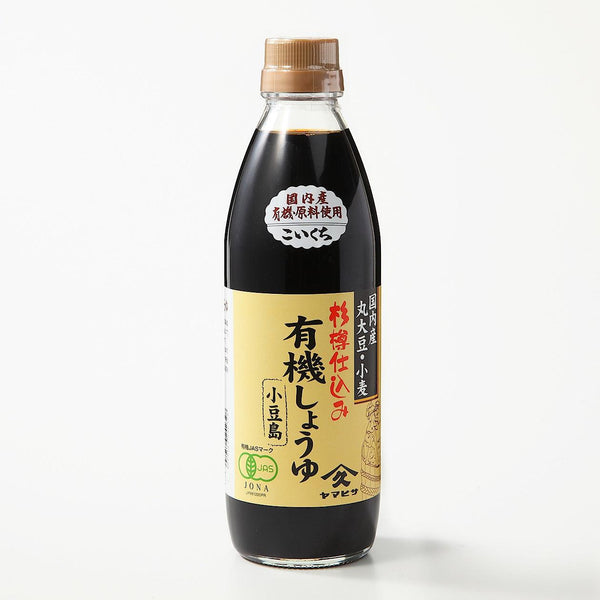 Yamahisa Koikuchi Shoyu Organic Japanese Dark Soy Sauce 500ml, Japanese Taste